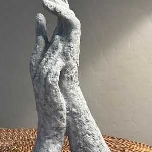 Cement Textured Hand Sculpture